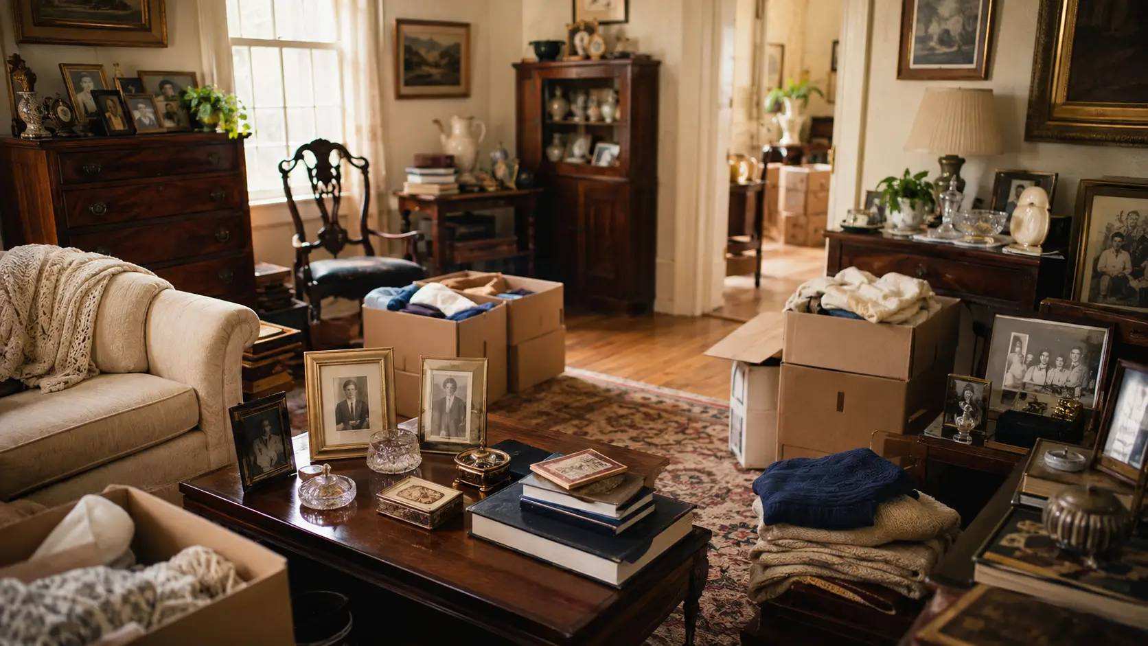 Qué hacer con los muebles de una vivienda heredada