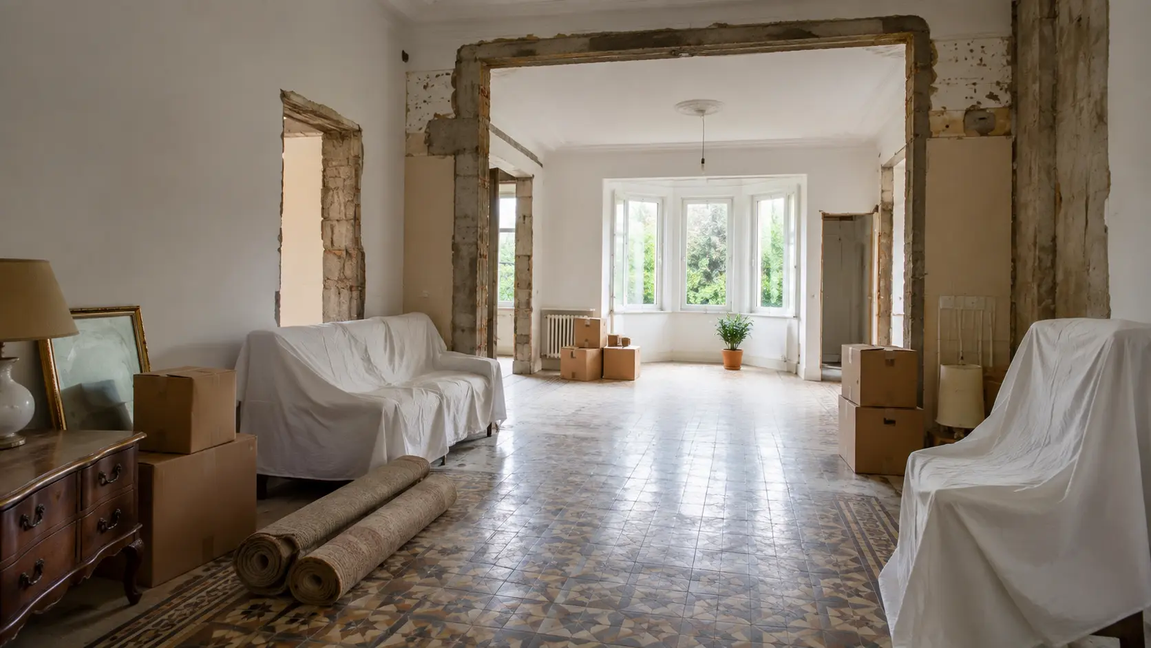 Cómo preparar una vivienda antes de una reforma integral